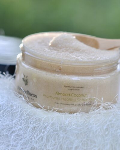 Almond Coconut body butter sugar scrub