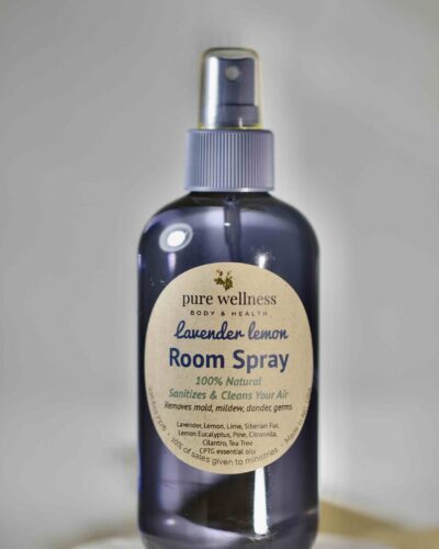 Lavender Lemongrass Natural Disinfectant Room Spray Pure Wellness Body