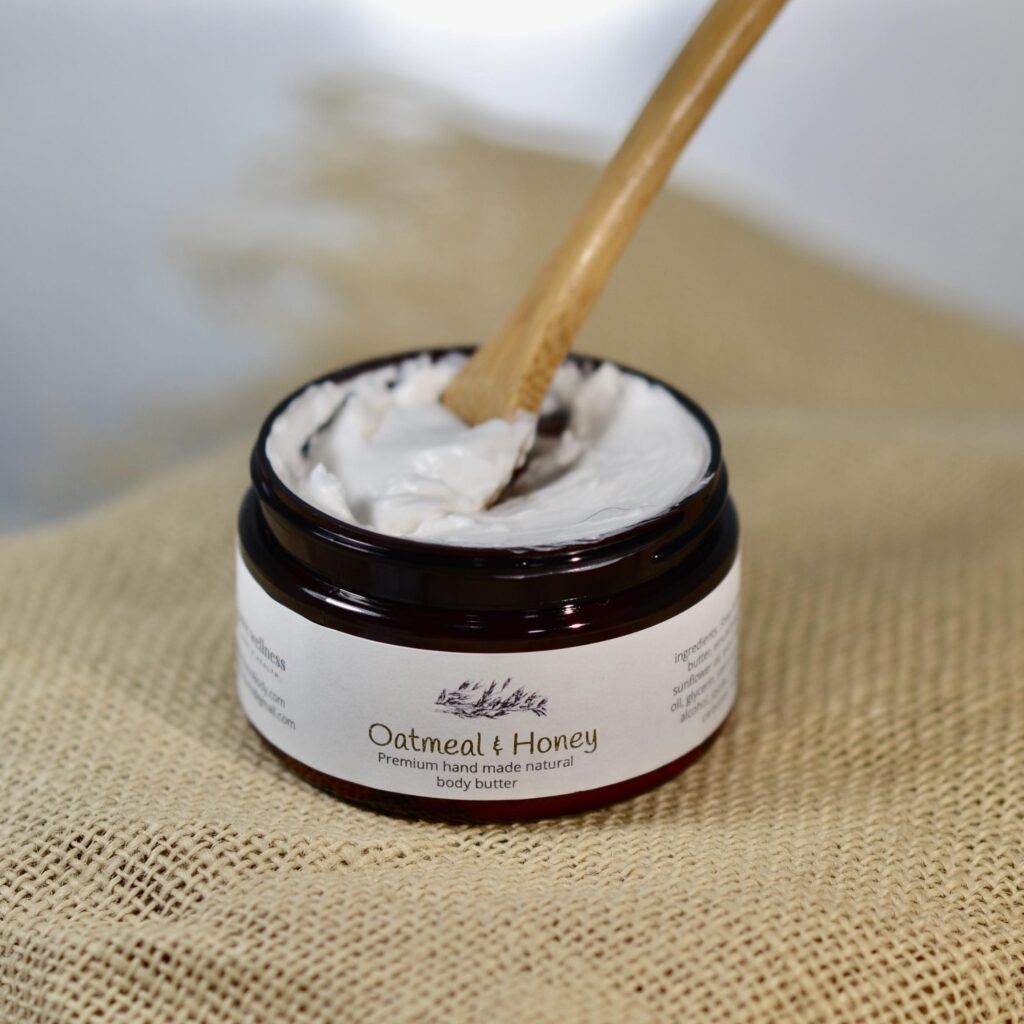 Open container of Pure Wellness Body Body Butter